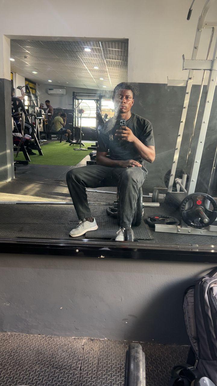 Raymond in the gym